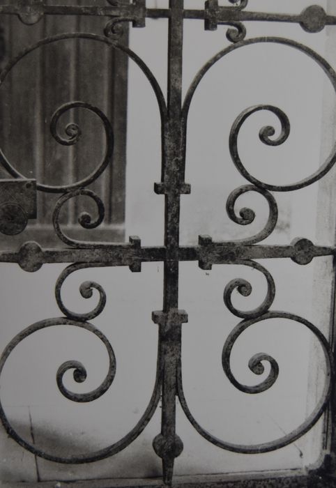 clôture (grille) de choeur, détail