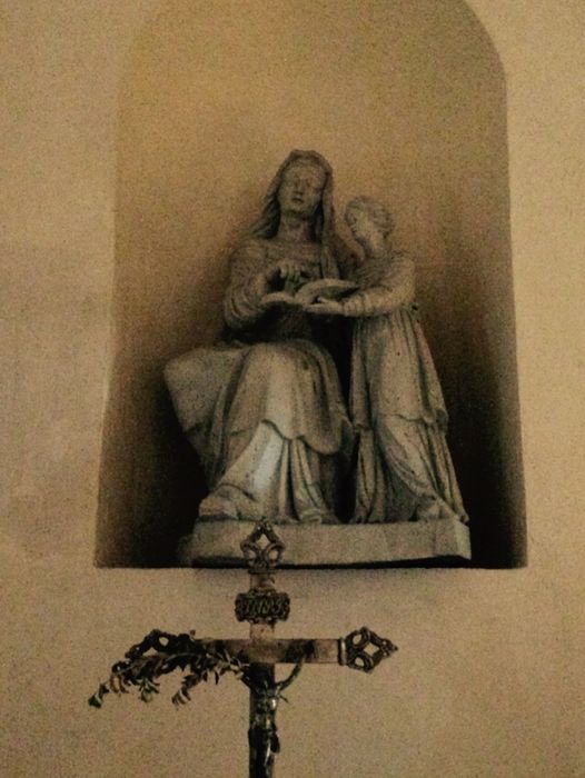 groupe sculpté : Sainte Anne et la Vierge