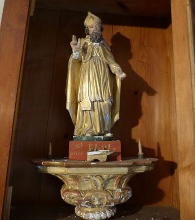 bâton de procession : Saint Eloi