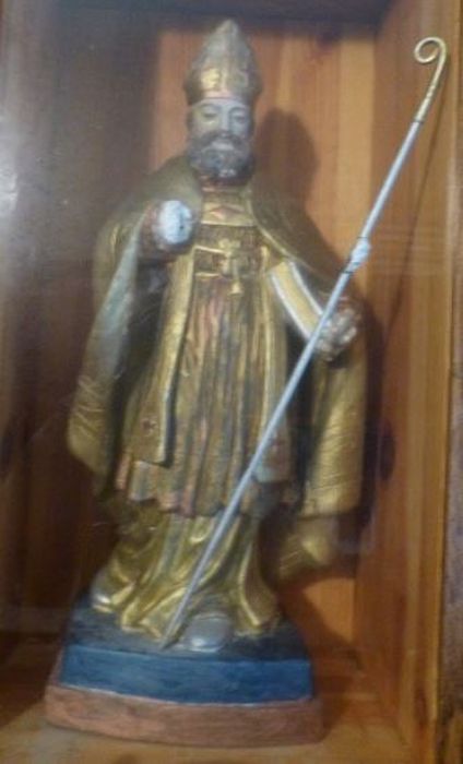 bâton de procession : Saint Evêque