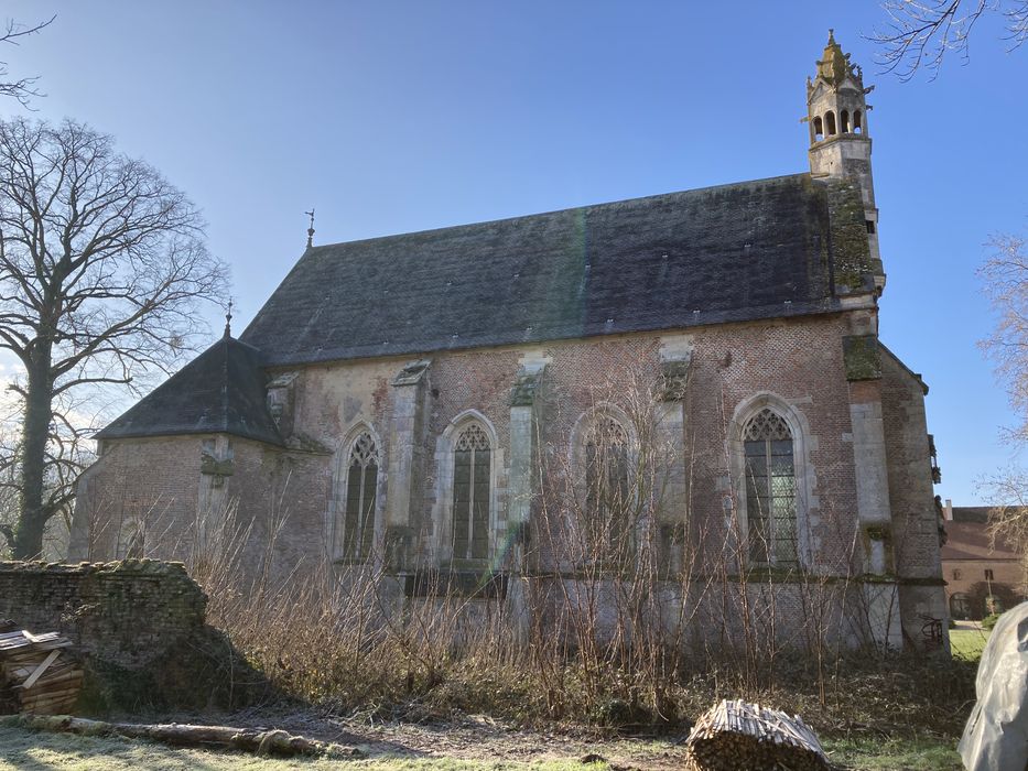 chapelle, façade latérale nord-est