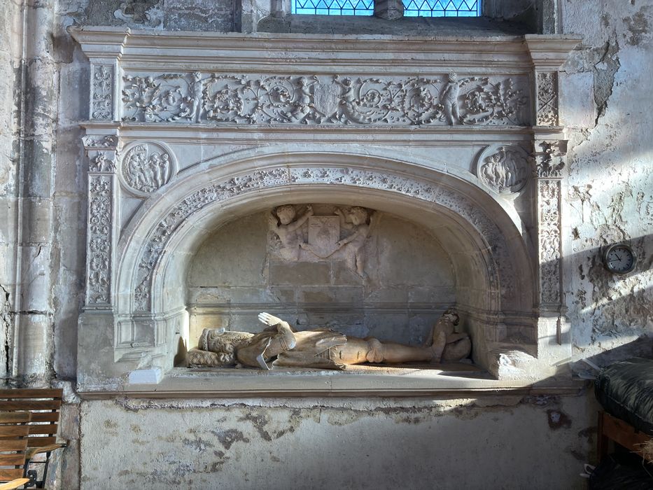 chapelle, enfeu de Jean II de Vienne