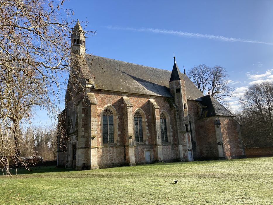 chapelle, façade latérale sud-ouest