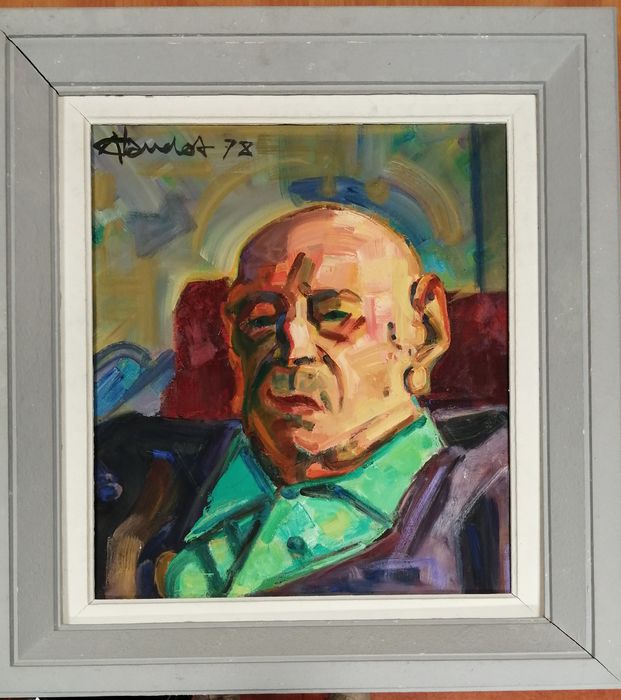 tableau : Portrait d’Auguste Blanchet - © Ministère de la Culture (France), Conservation des antiquités et des objets d’art de la Côte-d’Or – Tous droits réservés