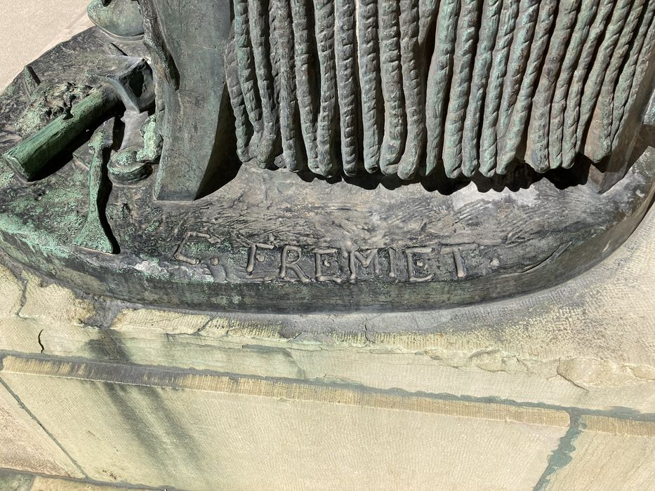 statue : François Rude, détail