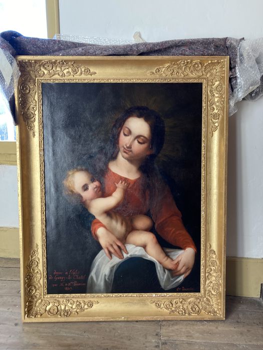 tableau : Vierge à l’Enfant