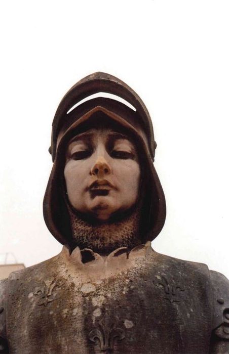 statue : Jeanne d'Arc, détail
