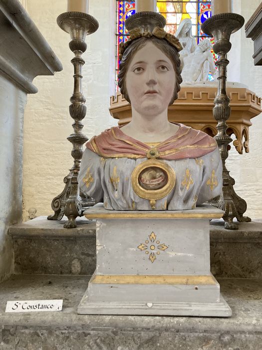 buste-reliquaire : Sainte Constance