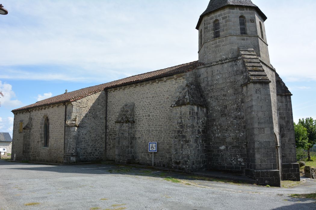 flanc nord, vue générale