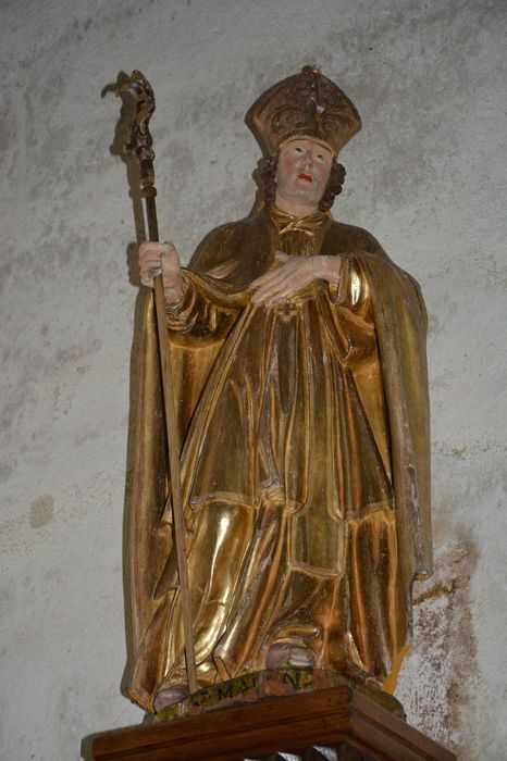 statue : saint Martin, vue générale