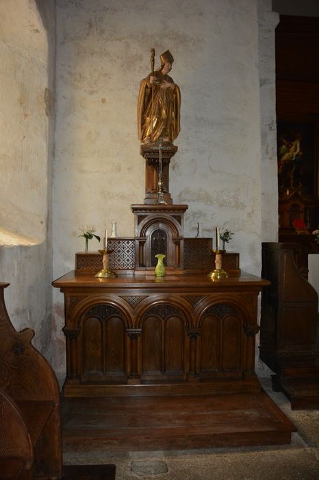 statue : saint Martin, vue générale