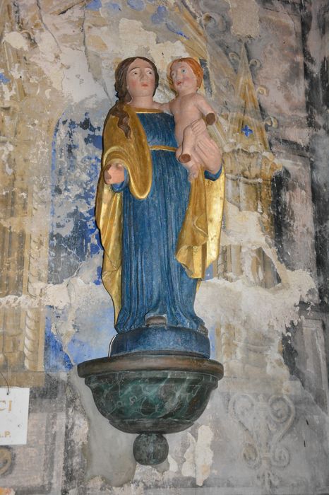 statue : Vierge à l'Enfant