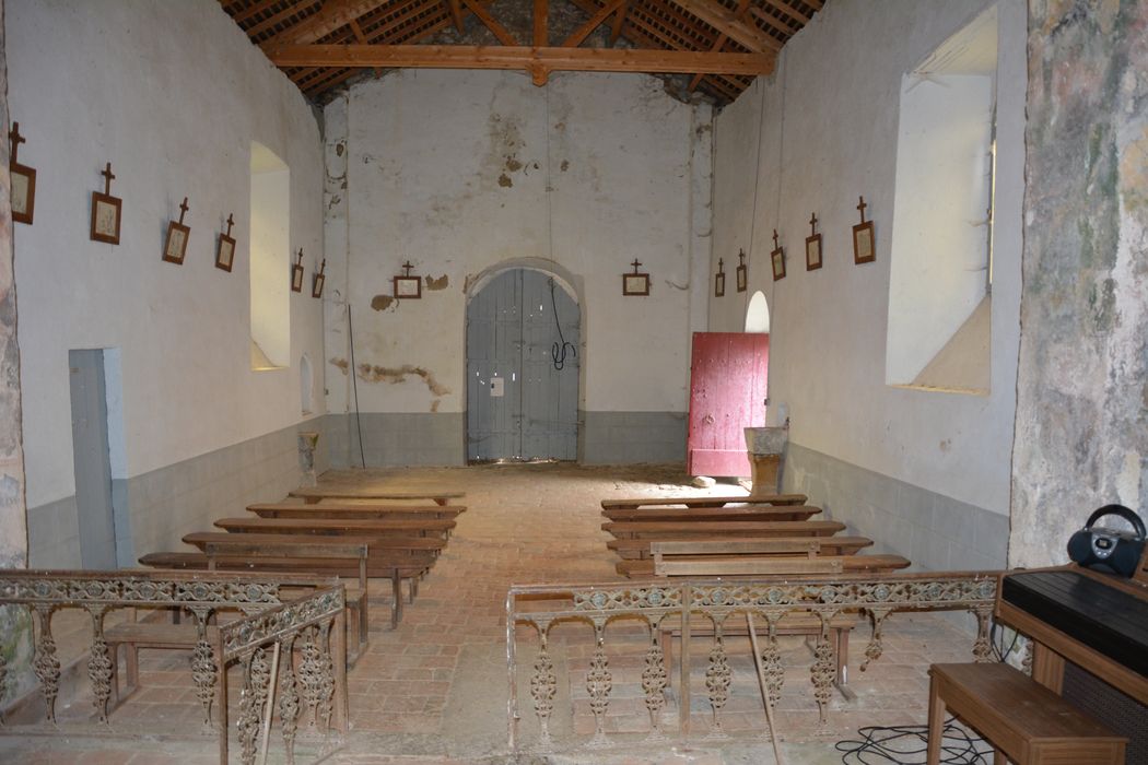 église Saint-Martin de Tours : nef, vue générale