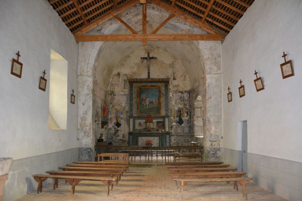 église Saint-Martin de Tours : choeur, vue générale