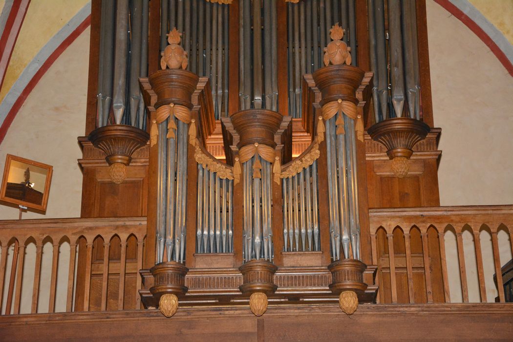 Orgue de tribune : partie instrumentale de l'orgue