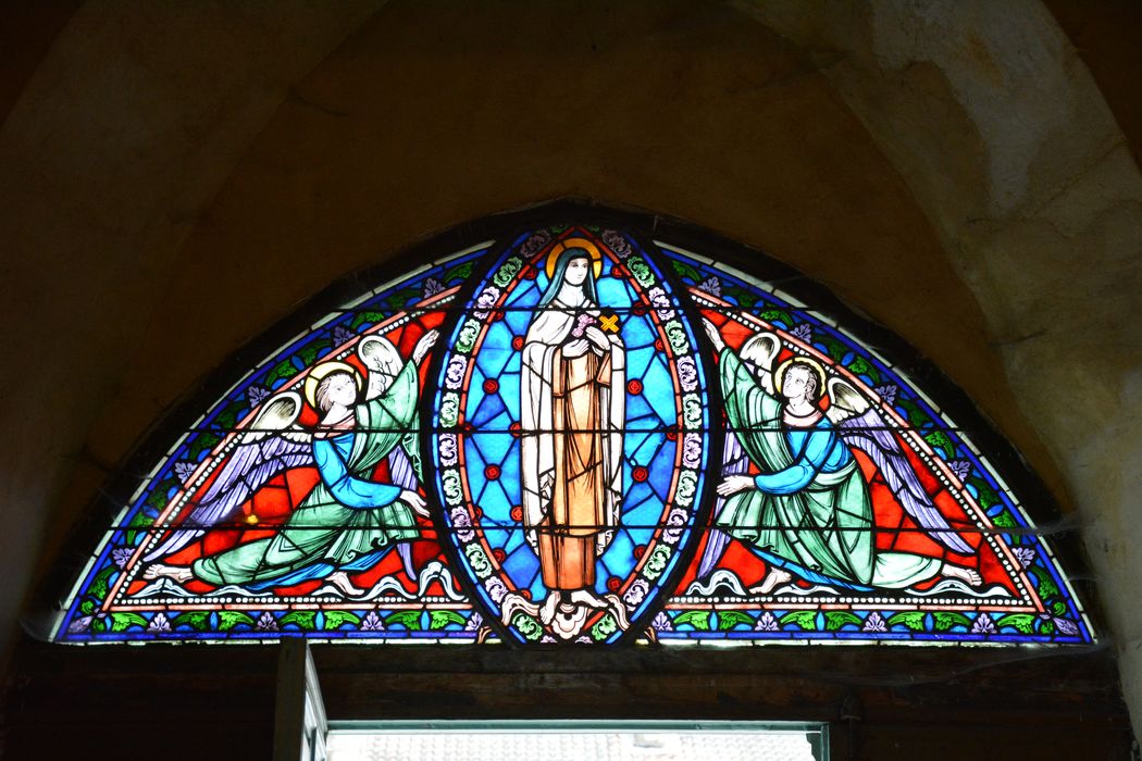 Eglise Saint-Jean-Baptiste : Verrière, vue générale