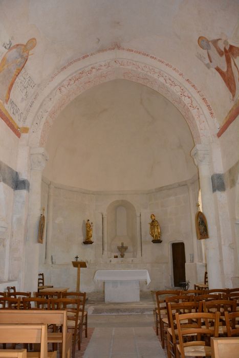 Eglise de la Nativité de la Vierge : Choeur, vue générale