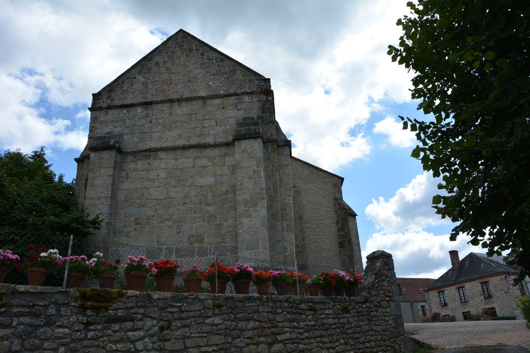 Eglise de la Nativité de la Vierge : Façade occidentale, vue générale