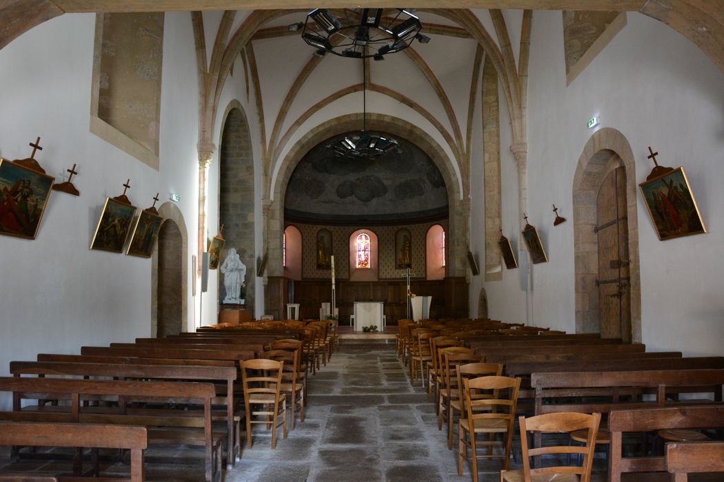 Eglise Saint-Martin : Nef, vue générale