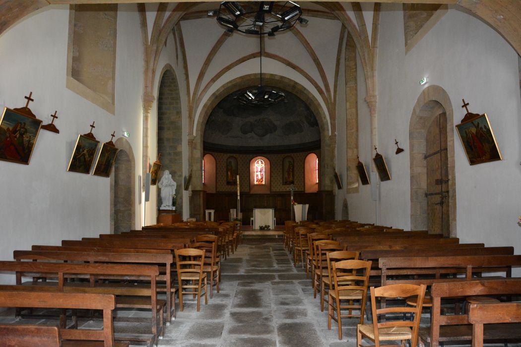 Eglise Saint-Martin : Nef, vue générale