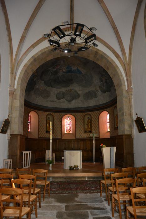 Eglise Saint-Martin : Choeur, vue générale