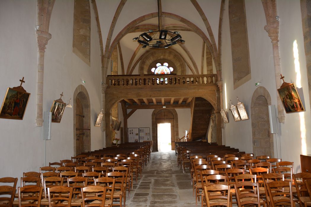 Eglise Saint-Martin : Nef, vue générale