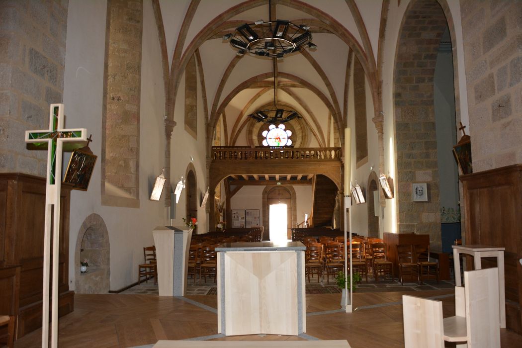 Eglise Saint-Martin : Nef, vue générale