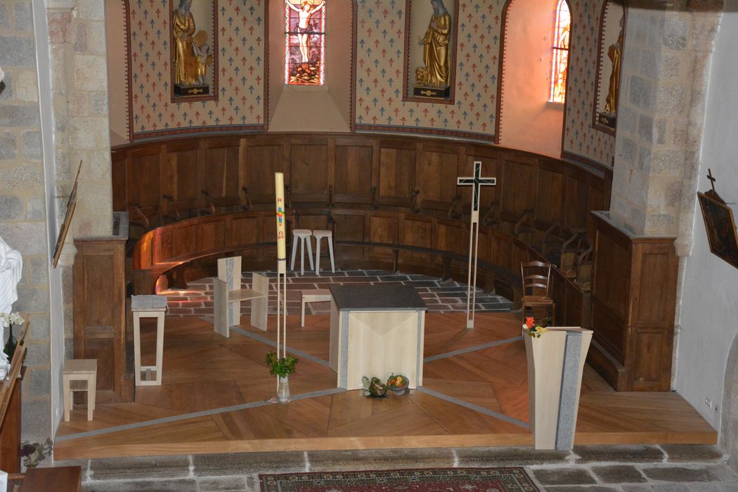 Eglise Saint-Martin : Choeur, vue générale