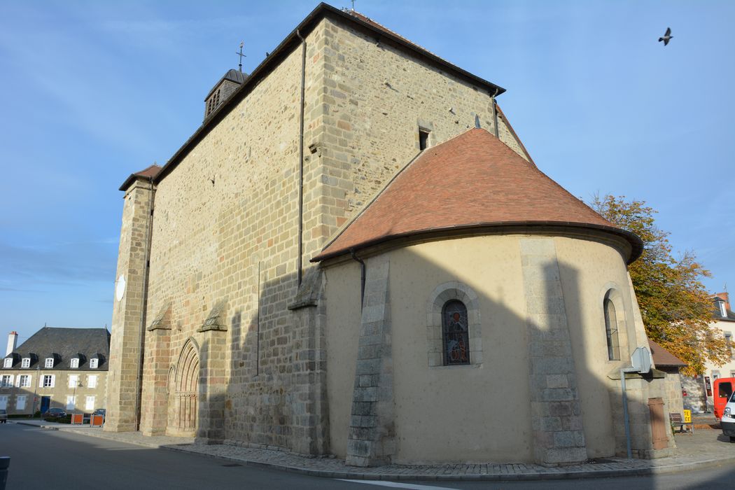 Eglise Saint-Martin : Ensemble sud-est, vue générale