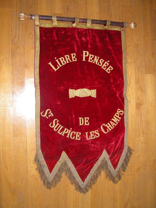bannière civile : Libre Pensée