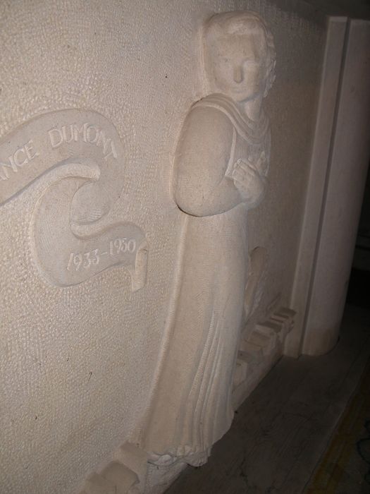 autel : Me voici, je viens, détail - © Ministère de la Culture (France), Conservation des antiquités et des objets d’art de la Creuse – Tous droits réservés