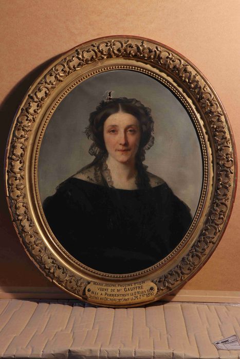 tableau : Portrait de madame Marie, Joseph, Pauline Pion veuve de Mr Gauffre