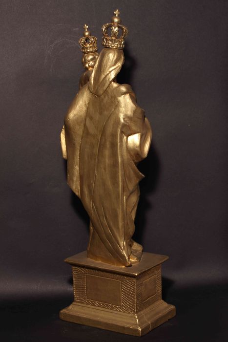 statuette-reliquaire : Vierge à l'Enfant