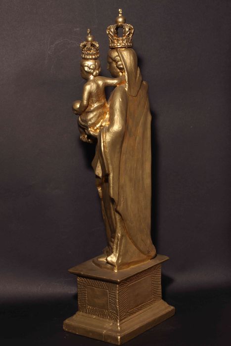 statuette-reliquaire : Vierge à l'Enfant