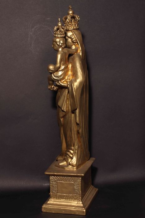 statuette-reliquaire : Vierge à l'Enfant