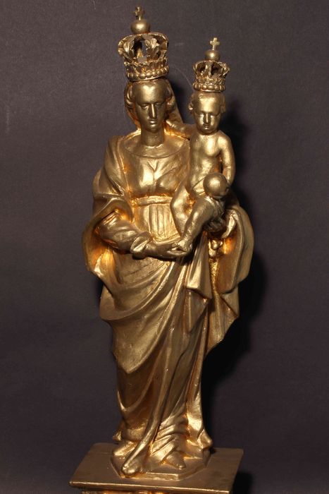 statuette-reliquaire : Vierge à l'Enfant