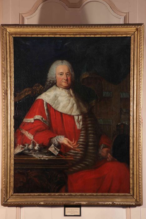 tableau : Portrait de Claude Boquet de Courbouzon, cadre