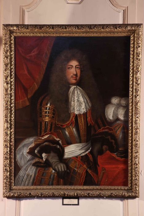 tableau : Portrait de Louis XIV, cadre