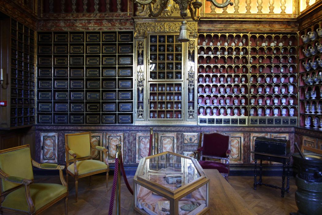 hôpital Saint-Jacques : Apothicairerie, salle de la pharmacie