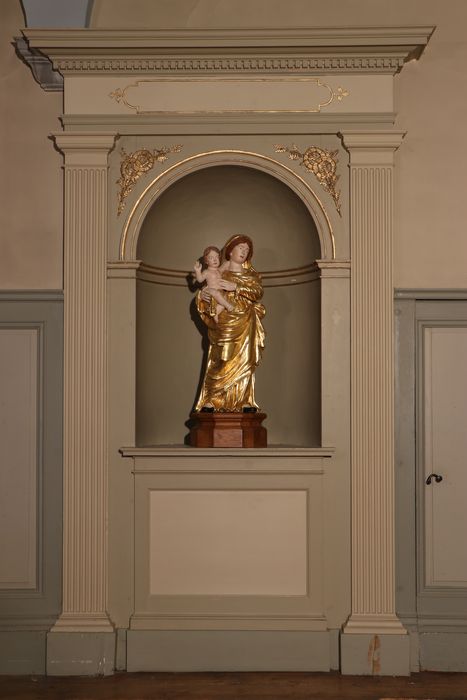 statue : Vierge à l'Enfant de la chapelle des soeurs