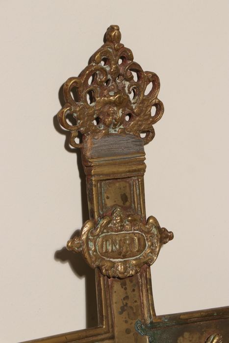 croix de procession, détail