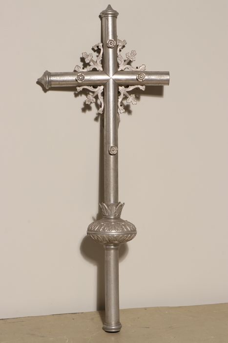 croix de procession, revers