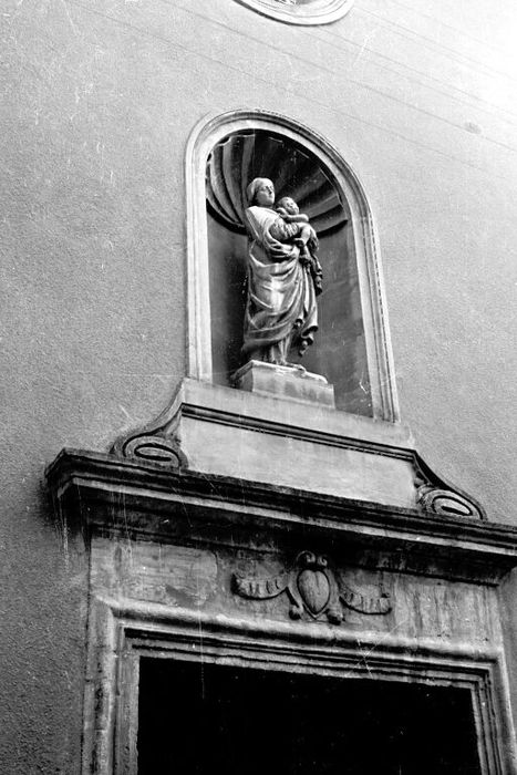 statue : Vierge à l'Enfant - © Ministère de la Culture (France), Conservation des antiquités et des objets d’art de la Drôme – Tous droits réservés 