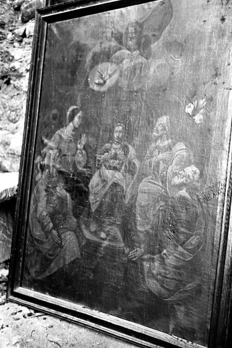 tableau : famille du Christ (la) - © Ministère de la Culture (France), Conservation des antiquités et des objets d’art de la Drôme – Tous droits réservés 