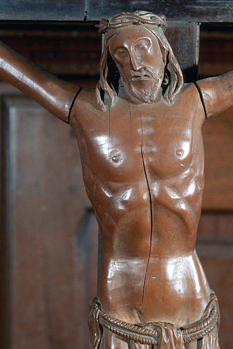 croix d'autel n°2, vue partielle - © Ministère de la Culture (France), Conservation des antiquités et des objets d’art de la Drôme – Tous droits réservés 