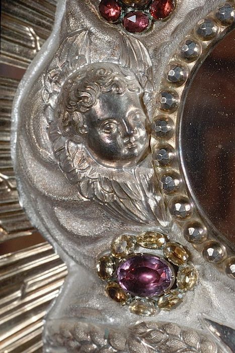 ostensoir n°5, détail - © Ministère de la Culture (France), Conservation des antiquités et des objets d’art de la Drôme – Tous droits réservés 