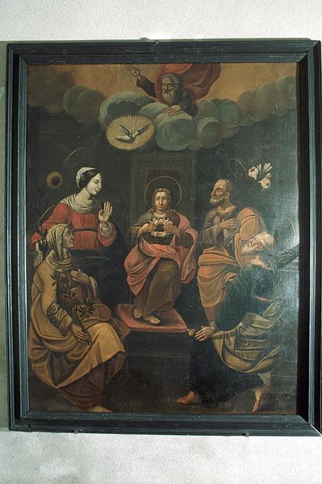 tableau : famille du Christ (la) - © Ministère de la Culture (France), Conservation des antiquités et des objets d’art de la Drôme – Tous droits réservés 