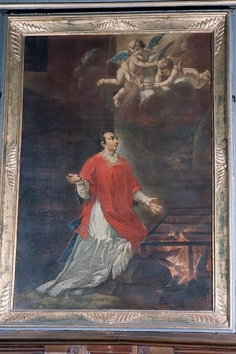 tableau : saint Vincent patron de l'église de Nyons - © Ministère de la Culture (France), Conservation des antiquités et des objets d’art de la Drôme – Tous droits réservés