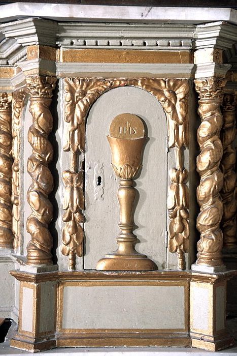 tabernacle, détail - © Ministère de la Culture (France), Conservation des antiquités et des objets d’art de la Drôme – Tous droits réservés 