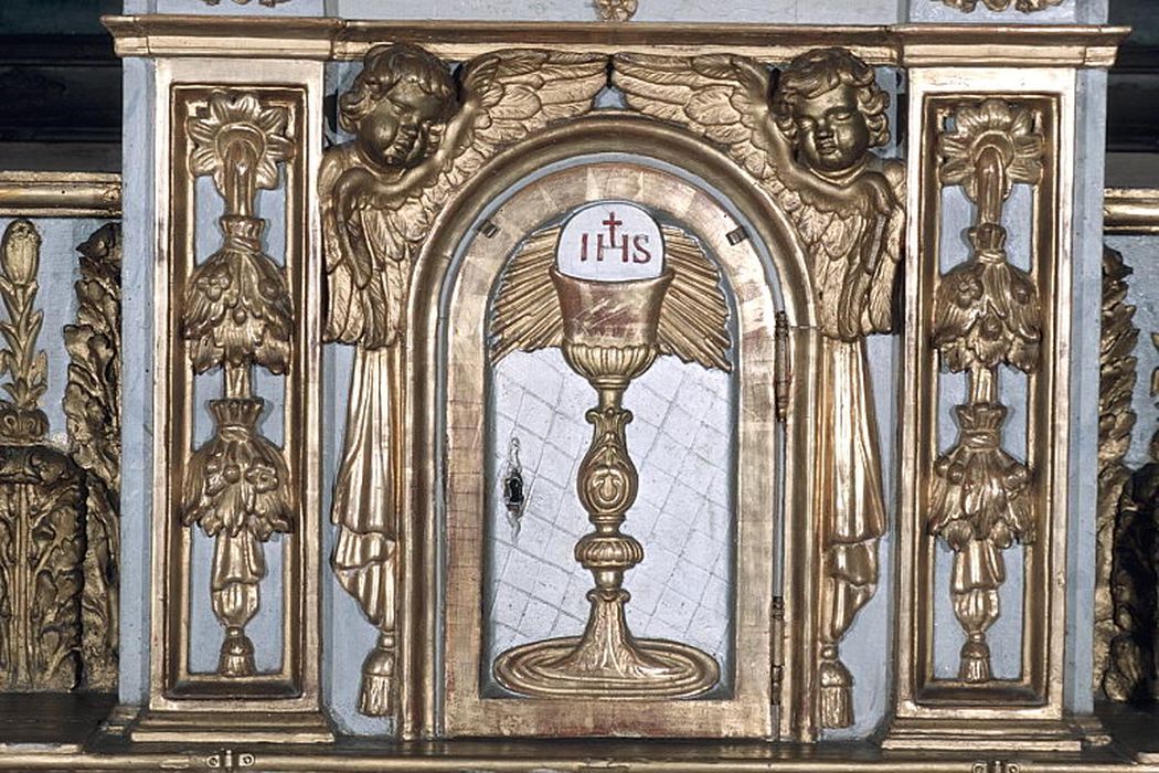 tabernacle - © Ministère de la Culture (France), Conservation des antiquités et des objets d’art de la Drôme – Tous droits réservés 